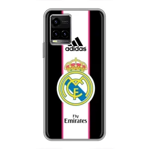 Чехол для Vivo Y33s с принтом Реал Мадрид (Лого Real Madrid)