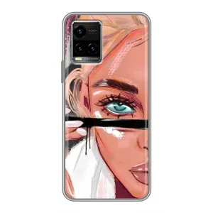Чехол с печатью для Vivo Y33s - (Мода) (AlphaPrint)