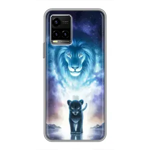 Чохол з картинкою ЛЕВ для Vivo Y33s (VPrint) (Маленький лев)