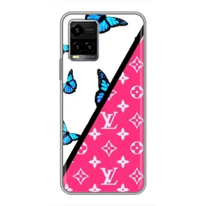 Бренднові Чохли для Vivo Y33s - (PREMIUMPrint) (Мода LV)