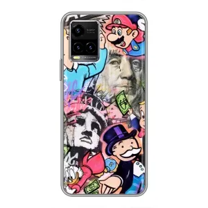 Чохли з крутими принтами для Vivo Y33s - (PREMIUMPrint) (Monopoly man)