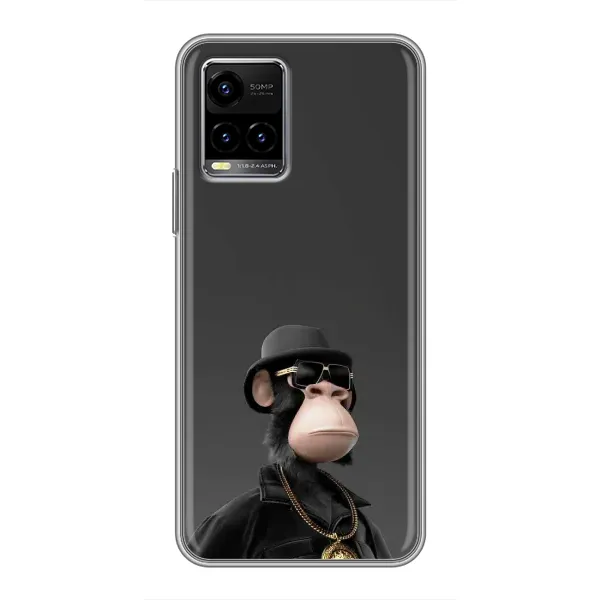 Чехол с принтом «Обезьяна NFT» для Vivo Y33s