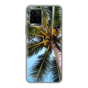 Силіконовий чохол з КАРТИНКАМИ літо для Vivo Y33s (AlphaPrint) (Пальма)