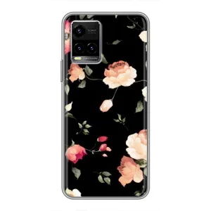 Чохли з квітами для Vivo Y33s (VPrint) (Трояндочки)
