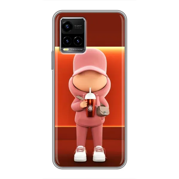 Чехол с принтом «С Кофе» для Vivo Y33s Чехол с принтом «С Кофе» для Vivo Y33s