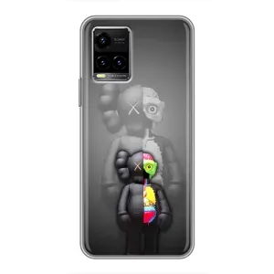 Чохли для Vivo Y33s - Bearbrick Louis Vuitton (PREMIUMPrint) (Тіло Bearbrick)