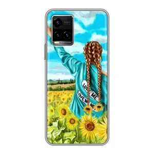 Чехол для Патриота Украины Vivo Y33s - (AlphaPrint) (Украиночка)
