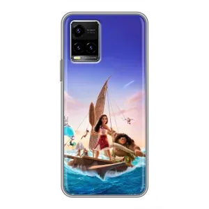 Чехол с мультфильмом Моана Vivo Y33s (Команда Ваяна Мауи)