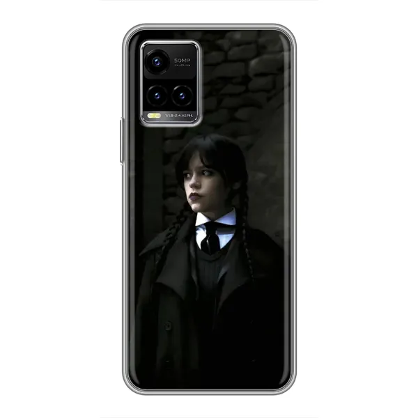 Чехол с принтом «Темный стиль Уэнздей» для Vivo Y33s Чехол с принтом «Темный стиль Уэнздей» для Vivo Y33s