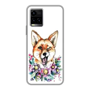 Чохли з картинкою Лисичка для Vivo Y33s (VPrint) (Весела лисичка)