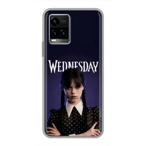 Чехлы Венсдей на Vivo Y33s Уэнсдей (AlphaPrint) (Wednesday)
