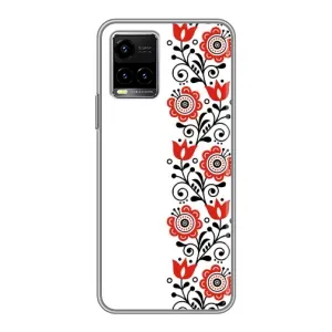 Чехол для Патриота Украины Vivo Y33s - (AlphaPrint) (Яркая вишиванка)