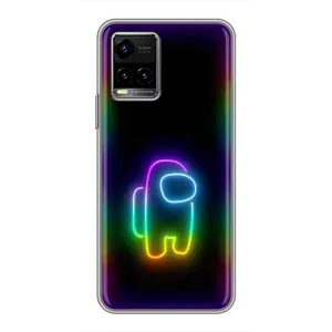Чохли Амонг Ас для Vivo Y33s (AlphaPrint) (Яскравий скін)