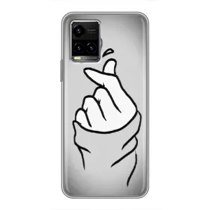 Чехол с принтом «Значок Love» для Vivo Y33s