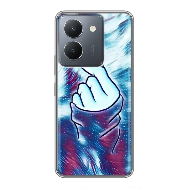 Чехол с принтом «Радужное сердце» для Vivo Y36
