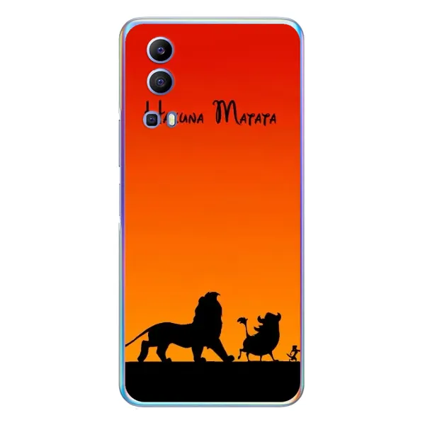 Чехол с принтом «Акуна Матата закат» для Vivo Y72 Чехол с принтом «Акуна Матата закат» для Vivo Y72