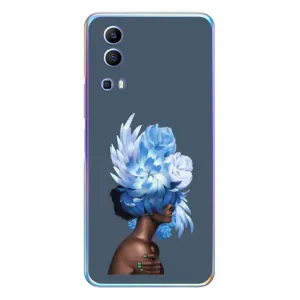 Чехлы (ART) Цветы на Vivo Y72 (VPrint) (Квіти на голові)