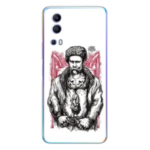 Чехлы для Vivo Y72 с принтом Тараса Шевченко (AlphaPrint) (Козак Шевченко)