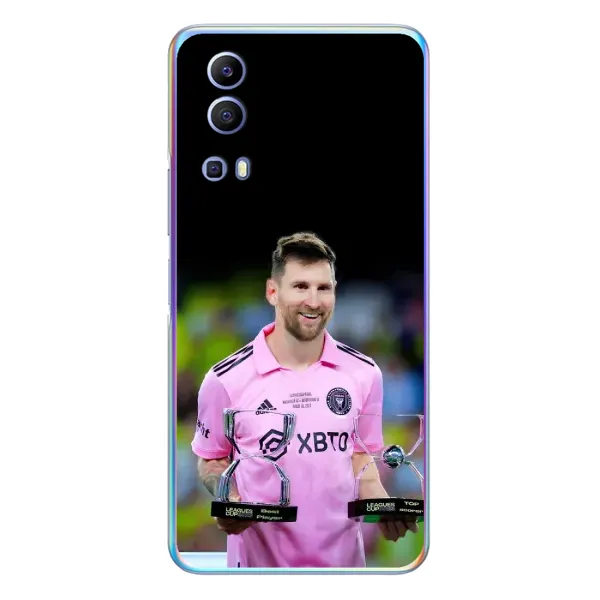 Чехол с принтом «Кубки Месси» для Vivo Y72 Чехол с принтом «Кубки Месси» для Vivo Y72