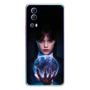 Чохол з дизайном Венздей 2 на Vivo Y72 (Магічна сфера Венздей)