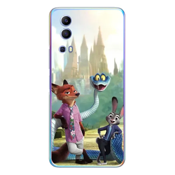 Чехол с принтом «Герои мультфильма Зверополис» для Vivo Y72 Чехол с принтом «Герои мультфильма Зверополис» для Vivo Y72
