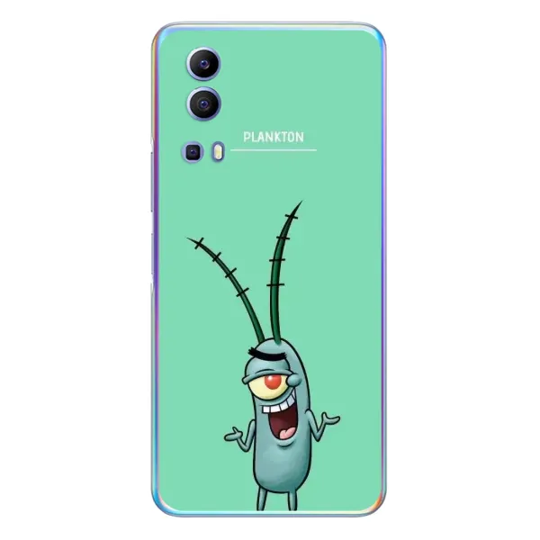 Чохол з принтом «Персонаж Планктон» для Vivo Y72 Чохол з принтом «Персонаж Планктон» для Vivo Y72