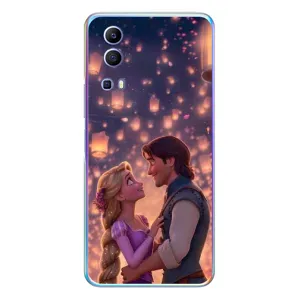Чохол Рапунцель для Vivo Y72 (Принцеса та принц)