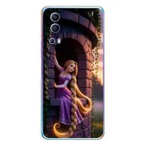 Чохол Рапунцель для Vivo Y72 (Рапунцель на вежі)