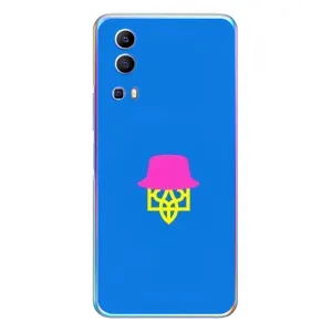 Чехлы для Vivo Y72  Укр. Символика (AlphaPrint) (Шапка на гербу)