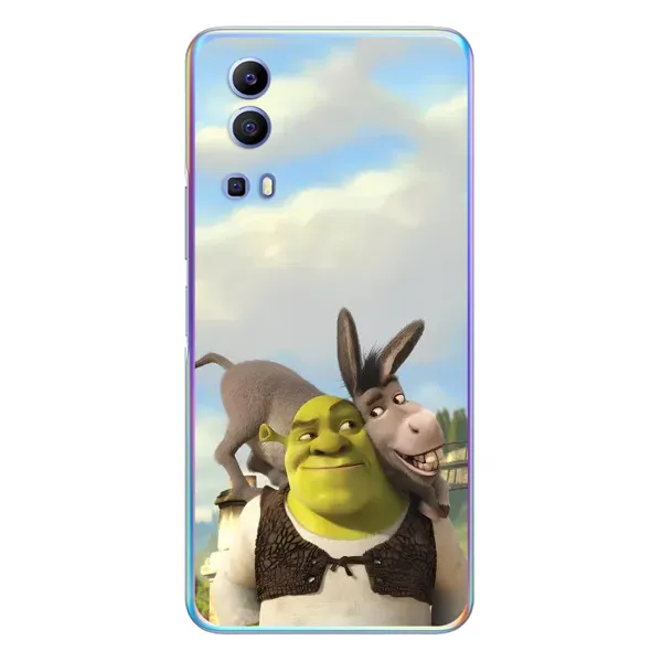 Чехол с принтом «Шрек и Осел» для Vivo Y72 Чехол с принтом «Шрек и Осел» для Vivo Y72