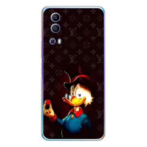Чехли для Vivo Y72 - Скрудж МакДак Louis Vuitton (PREMIUMPrint) (Скрудж з ботліантом)