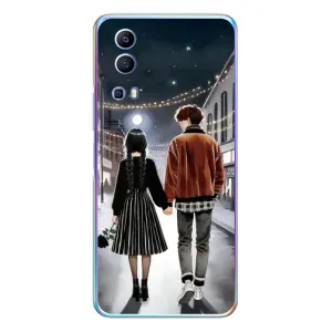 Чохол з дизайном Венздей 2 на Vivo Y72 (Венздей та Тайлер)