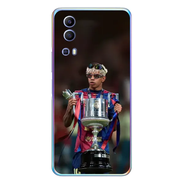 Чехол с принтом «Ямаль с кубком» для Vivo Y72 Чехол с принтом «Ямаль с кубком» для Vivo Y72