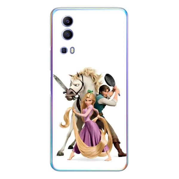 Чохол з принтом «Рапунцель та друзі» для Vivo Y72 Чохол з принтом «Рапунцель та друзі» для Vivo Y72