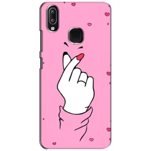 Чохол з принтом для ViVO Y93 Lite (AlphaPrint - Знак сердечка)
