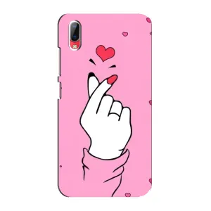 Чохол з принтом для Vivo Y93 / Y93S (AlphaPrint - Знак сердечка)