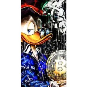 Чехлы для Сяоми 11т / 11т про - Scrooge MagDag (PREMIUMPrint) (Биткойн Скрудж)