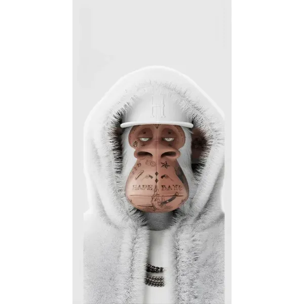 Чехол с принтом «обезьяна NFT в тату» для Xiaomi 11T / 11T Pro Чехол с принтом «обезьяна NFT в тату» для Xiaomi 11T / 11T Pro