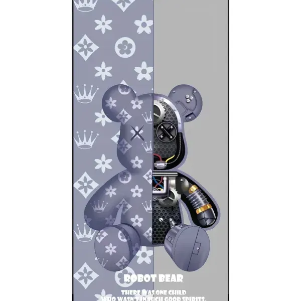 Чехол с принтом «Робот Мишка» для Xiaomi 11T / 11T Pro Чехол с принтом «Робот Мишка» для Xiaomi 11T / 11T Pro