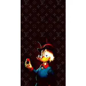 Чехли для Xiaomi 11T / 11T Pro - Скрудж МакДак Louis Vuitton (PREMIUMPrint) (Скрудж з ботліантом)