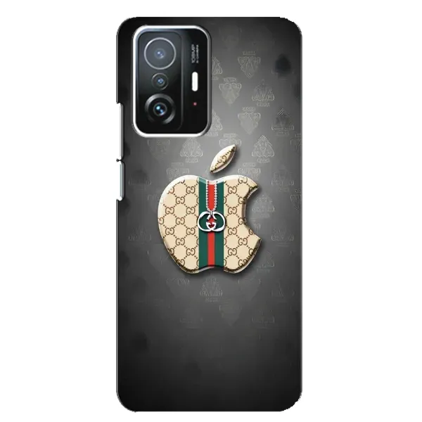 Чохол з принтом «Apple gucci» для Xiaomi 11T / 11T Pro