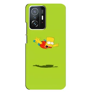 Чjхол з Сімпсонами для Xiaomi 11T / 11T Pro (VPrint) (Барт Сімпсон)