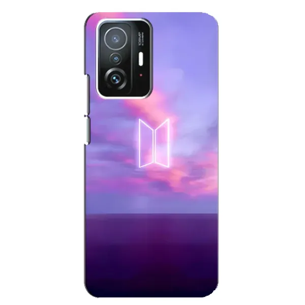 Чехол с принтом «BTS логотип» для Xiaomi 11T / 11T Pro Чехол с принтом «BTS логотип» для Xiaomi 11T / 11T Pro