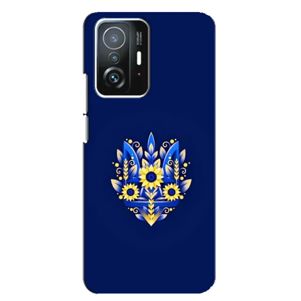 Чехол с принтом «Цветочный Герб» для Xiaomi 11T / 11T Pro