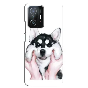 Чохол з принтом «Радісний Хаскі» для Xiaomi 11T / 11T Pro