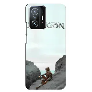 Чохол як приборкати дракона на Xiaomi 11T / 11T Pro (Дракон лого)