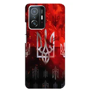 Украинские Чехлы для Xiaomi 11T / 11T Pro с картинкой УПА (AlphaPrint) (ГЕРБ УПА)