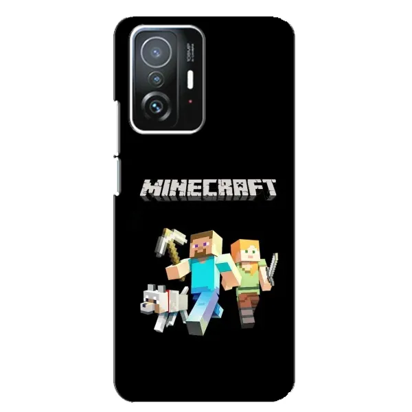 Чохол з принтом «герої Minecraft» для Xiaomi 11T / 11T Pro