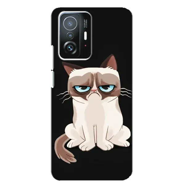 Чохол з принтом «Сумний кіт» для Xiaomi 11T / 11T Pro