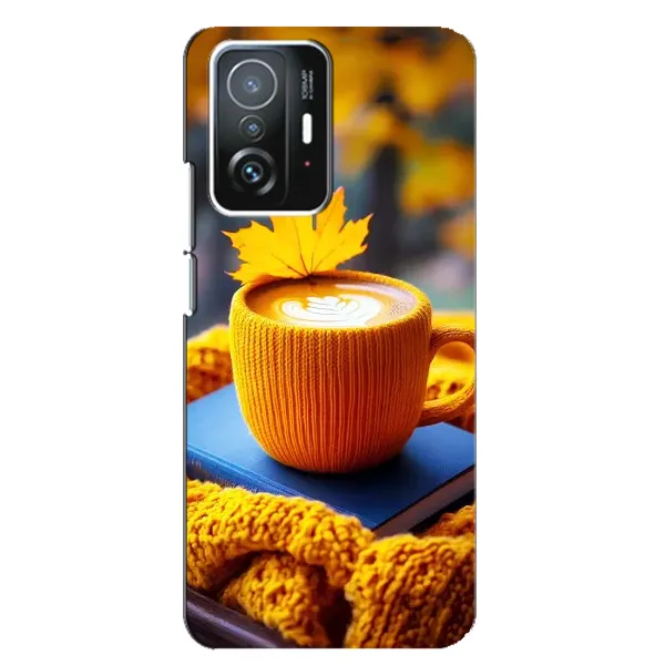 Чехол с принтом «Кофе на желтом пледе» для Xiaomi 11T / 11T Pro